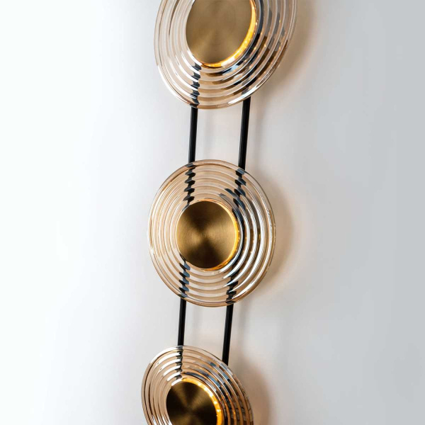 Настенный светодиодный светильник Modelux Modestyle MS.1508.03 BK-BS