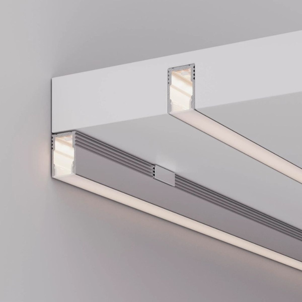 Профиль с экраном Arlight SL-MINI-8-H12-2000 ANOD+OPAL 036833