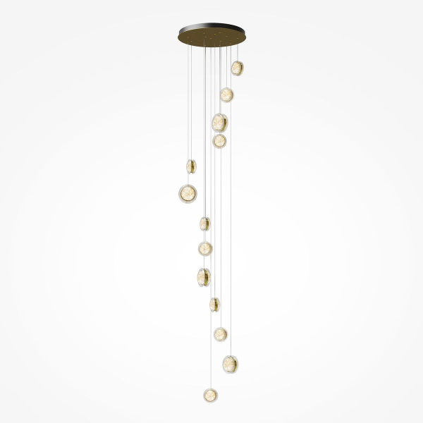 Подвесная светодиодная люстра Maytoni Pharao MOD361PL-L58BS3K