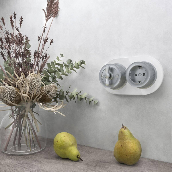 Рамка Werkel на 2 поста Favorit Runda белый W0025101 4690389166440