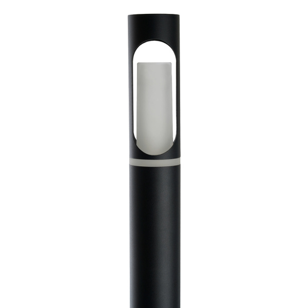 Светильник садово-парковый Feron DH1106, 15W, GU10, 230V, черный (столб) 51232