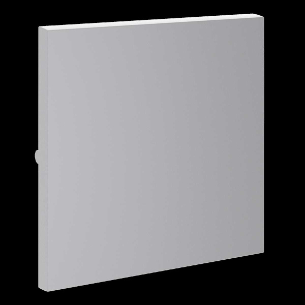 Клавиша для выключателя/переключателя одноклавишного, S70 (серый) Voltum VLS000116