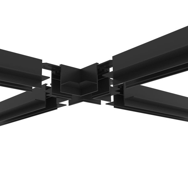 Коннектор X-образный Denkirs Smart Hide TR2114-BK