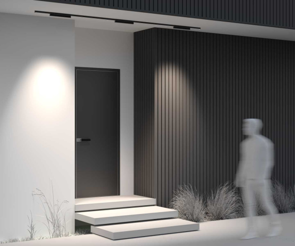 Уличный трековый светильник Maytoni Outdoor O-TR02-2-S-18WB4K