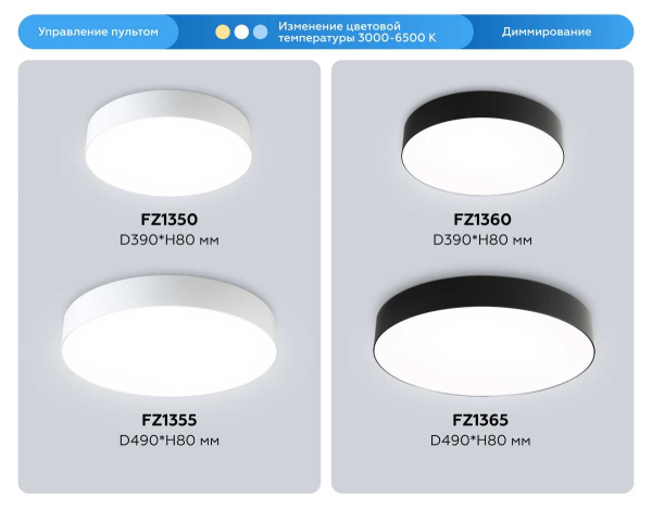Люстра Ambrella Light ORBITAL FZ1350
