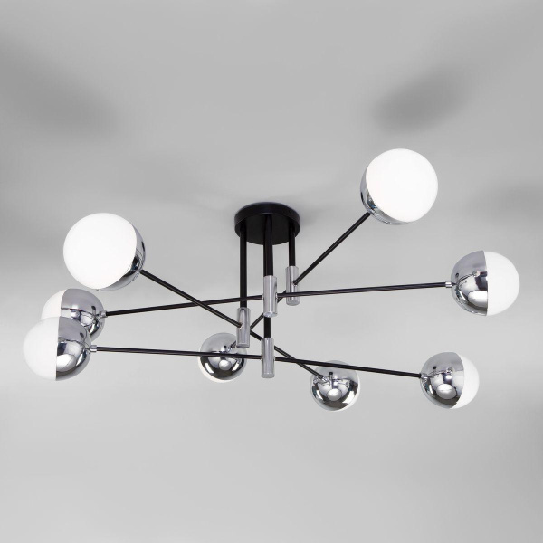 Потолочная люстра Eurosvet Nuvola 70129/8 хром Smart