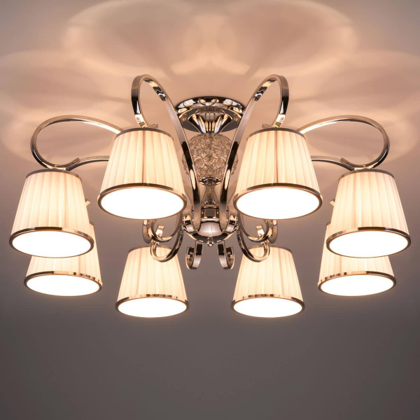 Потолочная люстра Eurosvet 60088/8 хром