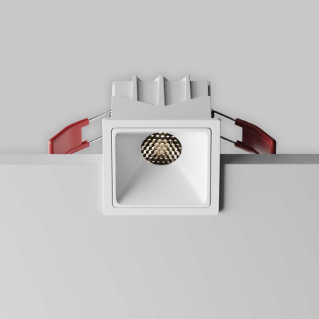 DL043-01-10W4K-SQ-W-1 Встраиваемый светильник Alfa LED 4000K 10Вт 50°