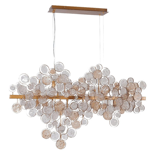 Подвесной светильник Crystal Lux Deseo SP12 L1000 Gold