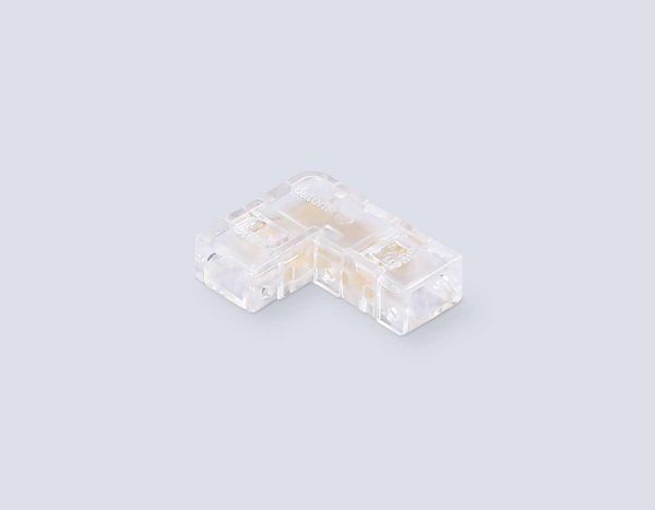 Соединитель угловой AMBRELLA LIGHT ILLUMINATION COB 12/24V для лент 5mm (2 конт.) (10шт. в комплекте) GS6841