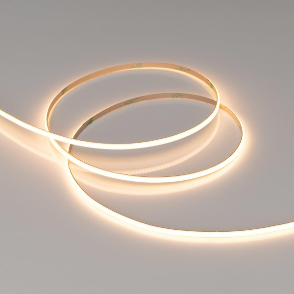 Светодиодная лента Arlight 4W/m 480LED/m CSPSMD теплый белый 3,5M COB-X480-4mm 24V Warm2700 039050