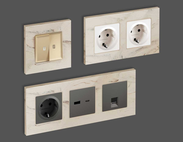 Рамка AMBRELLA VOLT AF930602