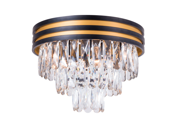 Люстра NW 2417J/6A MBK+GD+CL (1)