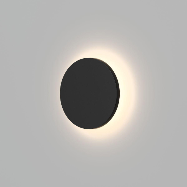 Уличный настенный светодиодный светильник Denkirs Alta DK9780-BK