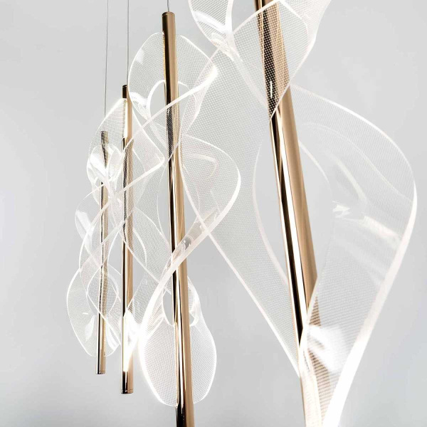 Подвесной светодиодный светильник Modelux Modestyle MS.3028.4 GD