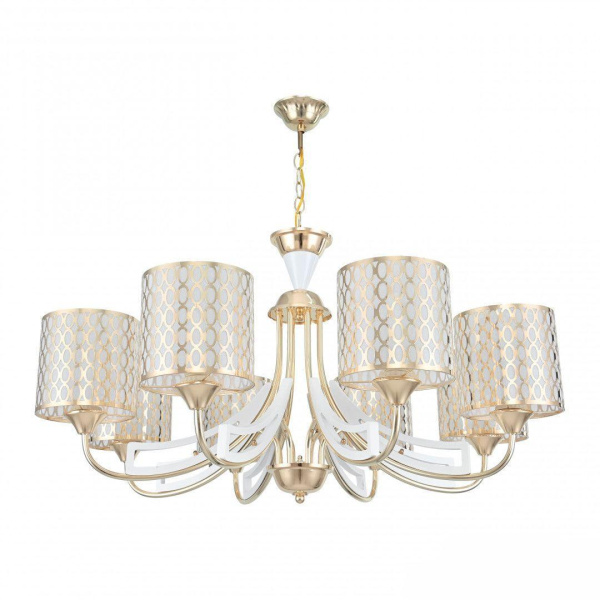 Подвесная люстра Arte Milano Florentia-3387 303387/8 Wh/Gd