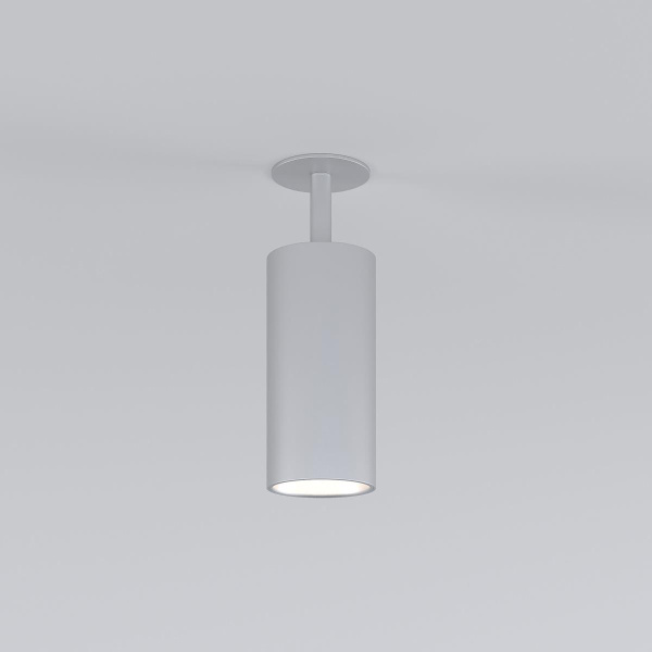 Встраиваемый светодиодный спот Elektrostandard Diffe 25066/Led серебряный a058212