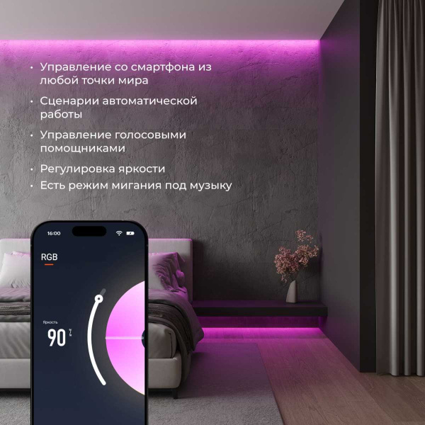 Контроллер для светодиодных лент RGB Elektrostandard (Умный дом) 95002/00 a055254