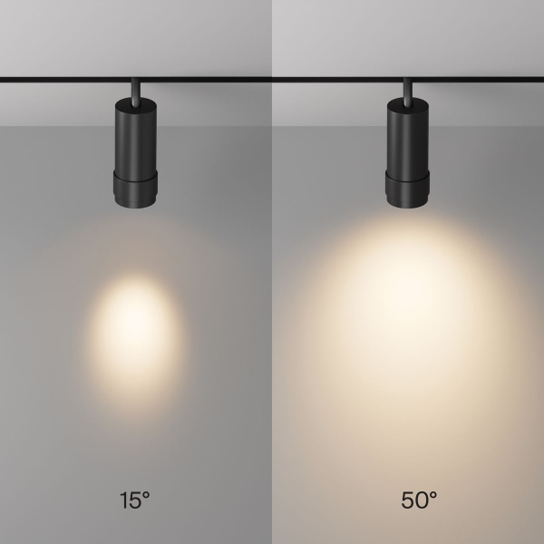 Трековый светодиодный светильник Maytoni Technical Focus Zoom TR211-1-12W2.7K-Z-B