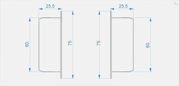 Заглушка Deko-Light End Cap P-EL-02-10 Set 2 pcs 978251