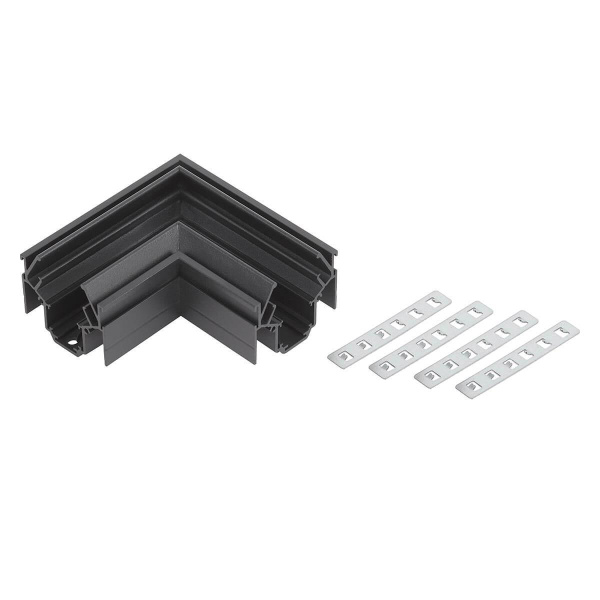 Коннектор ЭРА TRM-PC20-CC-B угловой для магнитного трекового шинопровода NOVA TRM-PC20 черный Б0054793