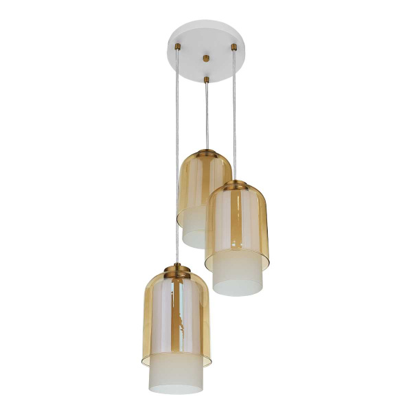 Подвесной светильник 33 ИДЕИ PND105.03.17ASB.001.WH-M16AW