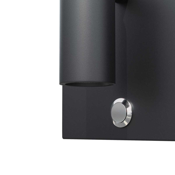 Бра 3W 277LM 3000K, черный Omega Lightstar 200937