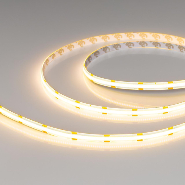Светодиодная лента герметичная COB-SE-X544-8mm 24V Warm2700 (11 W/m, IP65, 5m) Arlight 062812