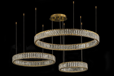 Подвесной светодиодный светильник Dio DArte Elite Caneva L 1.5.80+60+40.100 G