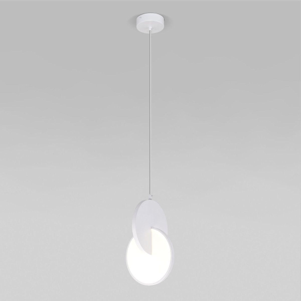 Подвесной светодиодный светильник Eurosvet Lang 50225/1 Led белый