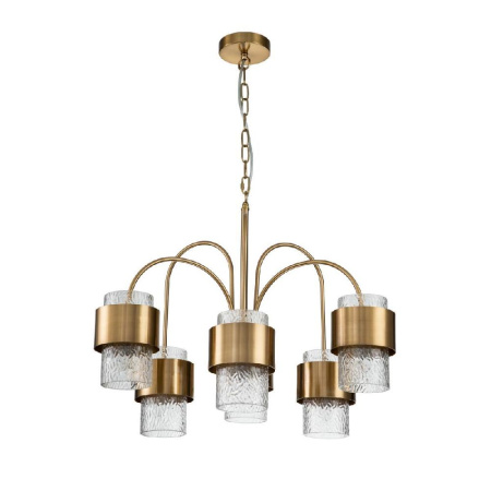 Подвесная люстра Indigo ELEGANZA 12019/A/6P Brass V000322