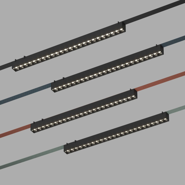 Трековый светильник Denkirs Belty Grill DK5573-BK