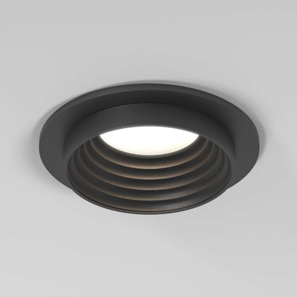 Встраиваемый светильник Elektrostandard 25007/01 GU10 чёрный a064251