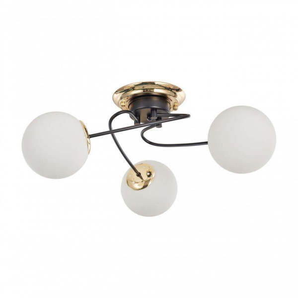 Потолочная люстра Arte Milano Neapolis76408 276408/3 BK/GD