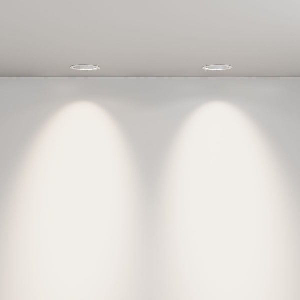 Встраиваемый светодиодный светильник Maytoni Technical Downlight Lens DL105-12W4K-W