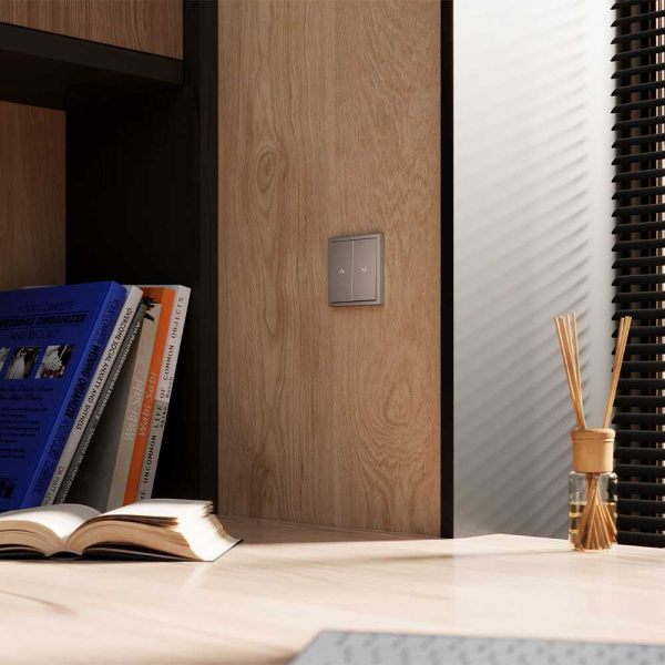 Клавиши для выключателя жалюзи, S70 (капучино) Voltum VLS002514