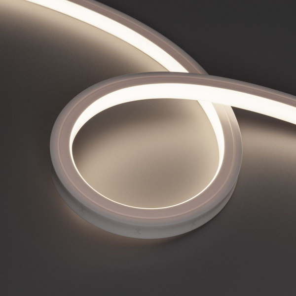 Светодиодная герметичная лента Arlight NOVA-TOP-PU-A120-16x15mm 24V Day4000 (10 W/m, IP68, 5m, wire x2) 049074
