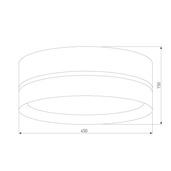 Потолочный светильник TK Lighting 6548 Paglia Black