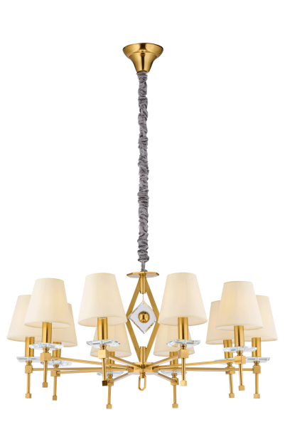 Люстра (NW) 8695/10LT BRASS (1)