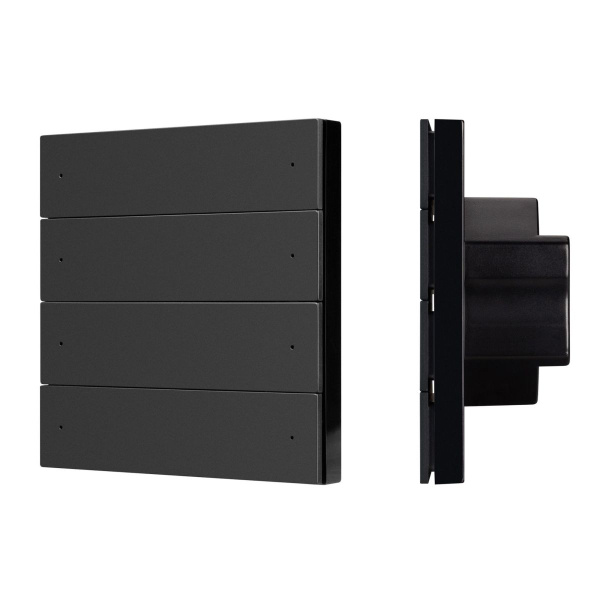 Кнопочная панель Arlight SMART-ZB-801-22-1G-8SC-MULTI-IN Black (230V) 055484