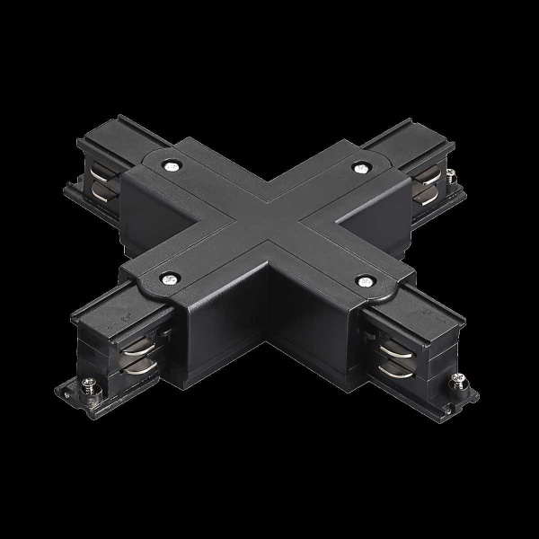 Соединение крестовое с подводом питания к треку 5040xx-(F)/(R) Quattro Lightstar 504147-FR