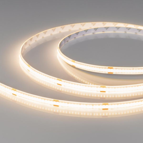 Светодиодная лента герметичная Arlight COB-SE-X320-8mm 24V Warm3000 (8 W/m, IP65, 5m) 058764