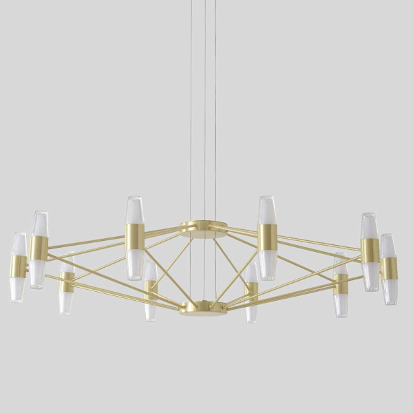 Подвесная люстра Crystal Lux DOROTEA SP10 GOLD