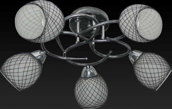Потолочная люстра Toplight Jeanine TL7430X-05BP