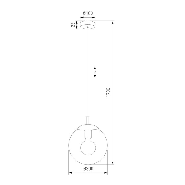 Подвесной светильник TK Lighting 5379 Esme