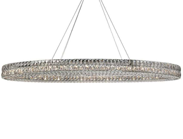 Люстра NEWPORT 8550/160 C oval chrome