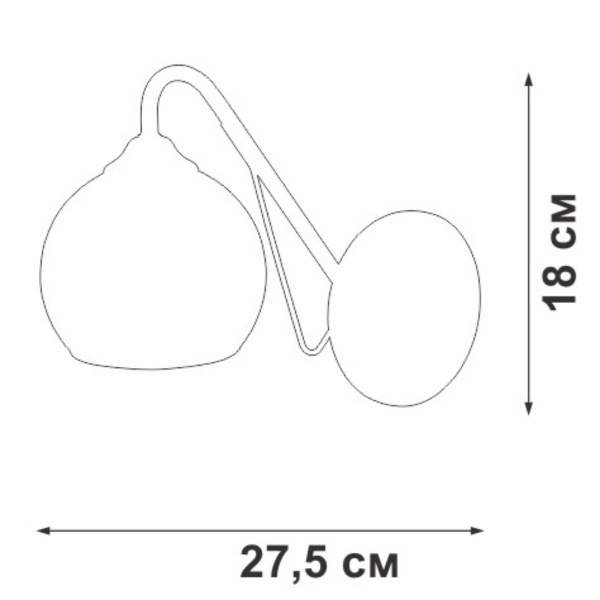 Бра Vitaluce V3951-7/1A