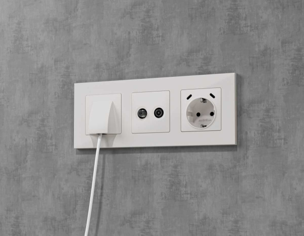 Лицевая панель AMBRELLA VOLT ALFA AP1305