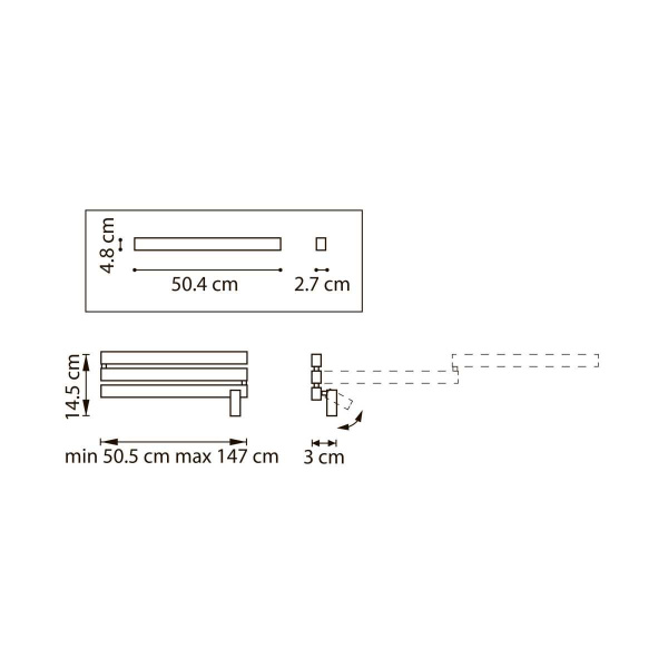 Бра (светильник настенный) Dive Lightstar 740647