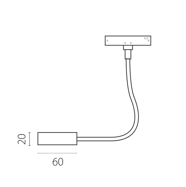 Светильник для чтения 24V 3W 24° 3000K, черный Linea Lightstar 236037